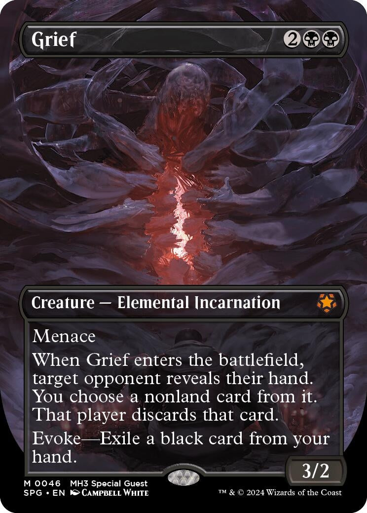Image for Grief (Borderless) (46) (Special Guests) - Magic: The Gathering