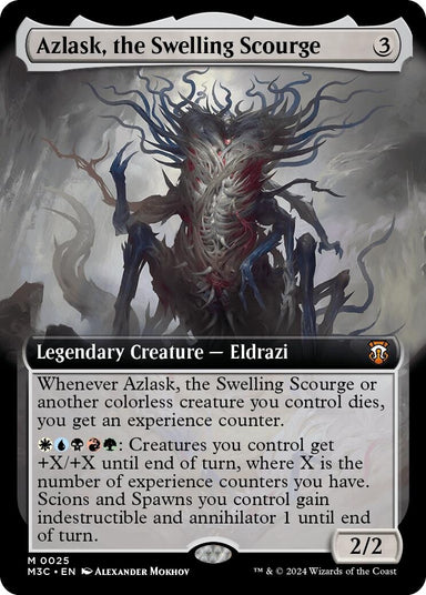 Image for Azlask, the Swelling Scourge (Extended Art) (25) (Modern Horizons 3) - Magic: The Gathering