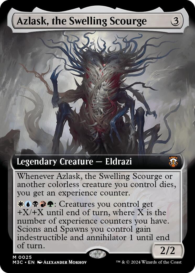 Image for Azlask, the Swelling Scourge (Extended Art) (25) (Modern Horizons 3) - Magic: The Gathering