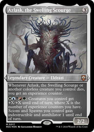 Image for Azlask, the Swelling Scourge (Foil Etched) (17) (Modern Horizons 3) - Magic: The Gathering
