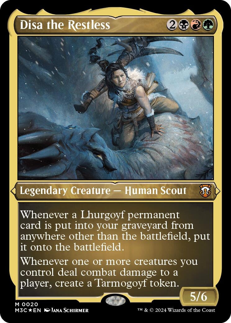 Image for Disa the Restless (Foil Etched) (20) (Modern Horizons 3) - Magic: The Gathering
