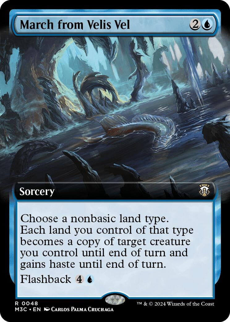 Image for March from Velis Vel (Extended Art) (Ripple Foil) (48) (Modern Horizons 3) - Magic: The Gathering