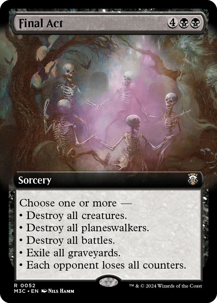 Image for Final Act (Extended Art) (Ripple Foil) (52) (Modern Horizons 3) - Magic: The Gathering