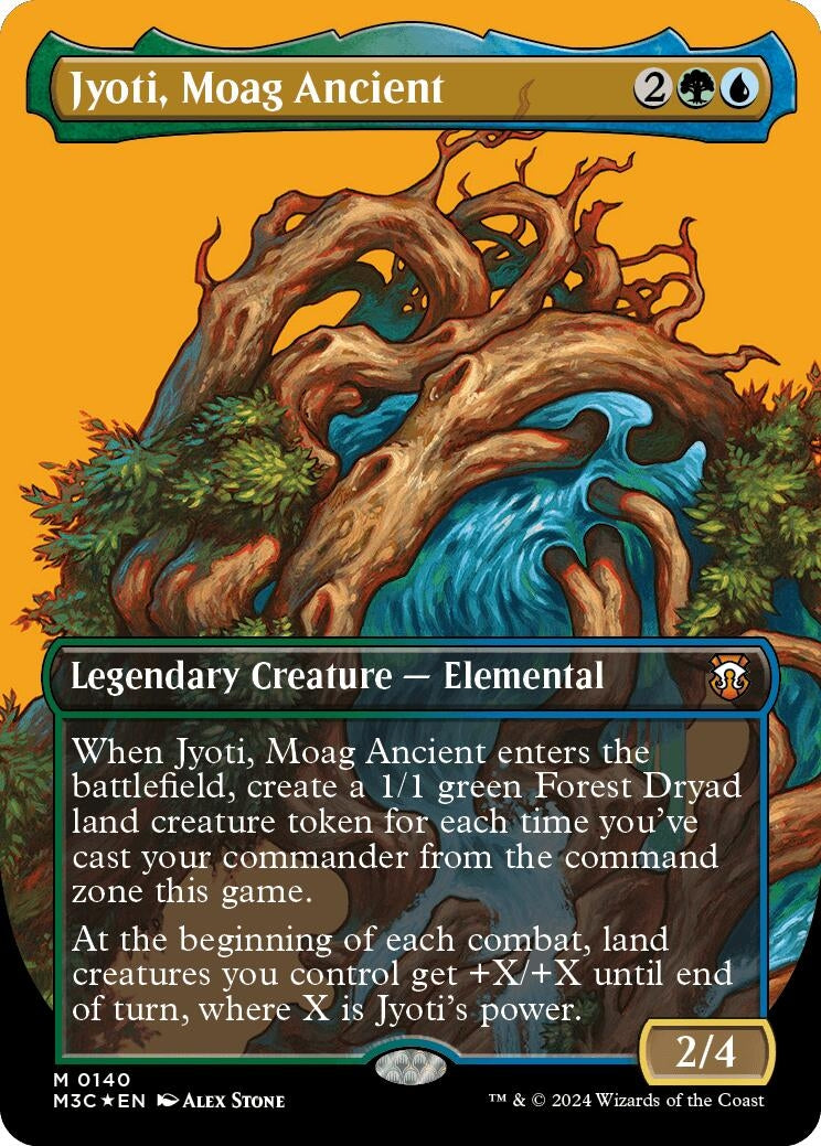 Image for Jyoti, Moag Ancient (Borderless) (Ripple Foil) (140) (Modern Horizons 3) - Magic: The Gathering