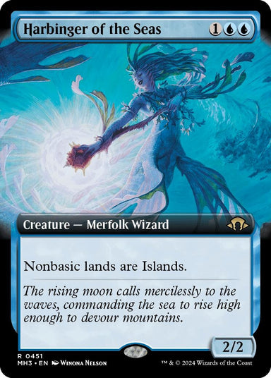 Image for Harbinger of the Seas (Extended Art) (451) (Modern Horizons 3) - Magic: The Gathering