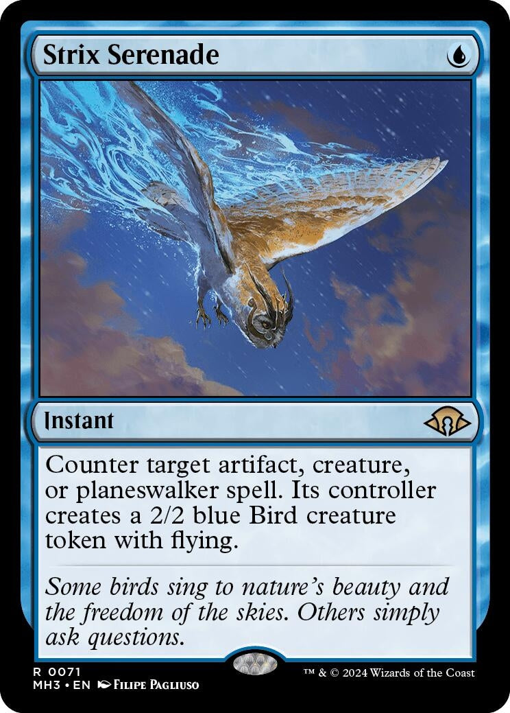 Image for Strix Serenade (71) (Modern Horizons 3) - Magic: The Gathering