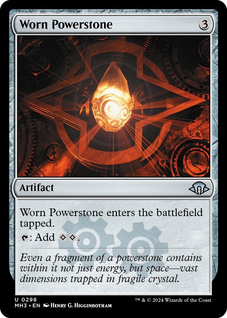 Image for Worn Powerstone (298) (Modern Horizons 3) - Magic: The Gathering