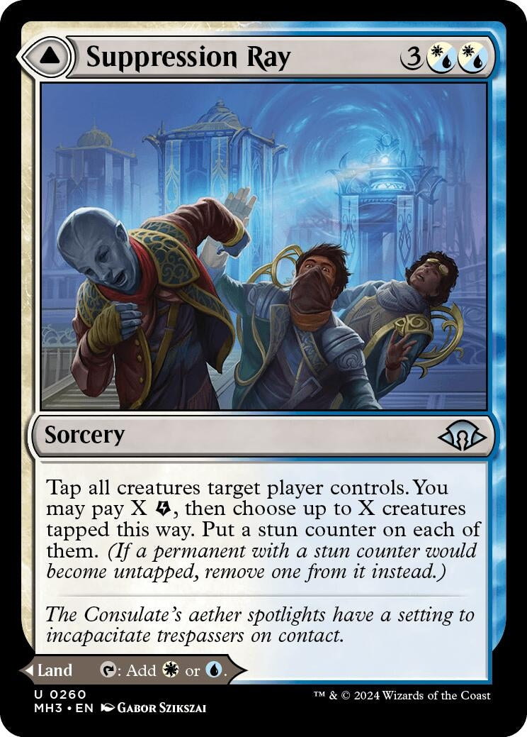 Image for Suppression Ray (260) (Modern Horizons 3) - Magic: The Gathering