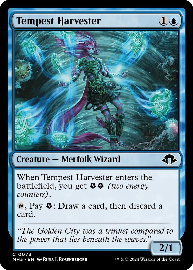 Image for Tempest Harvester (73) (Modern Horizons 3) - Magic: The Gathering