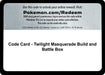 Image for Code Card - Twilight Masquerade Build and Battle Box (SV06: Twilight Masquerade) (TWM) - Pokemon