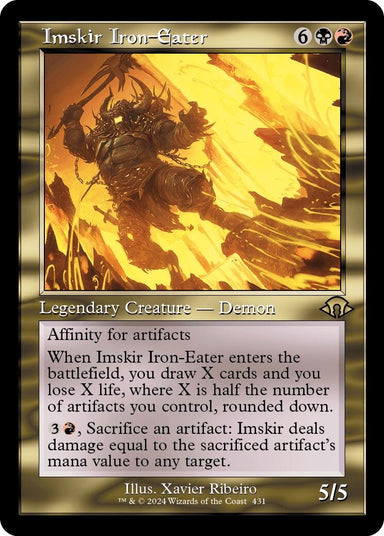 Image for Imskir Iron-Eater (Retro Frame) (431) (Modern Horizons 3) - Magic: The Gathering