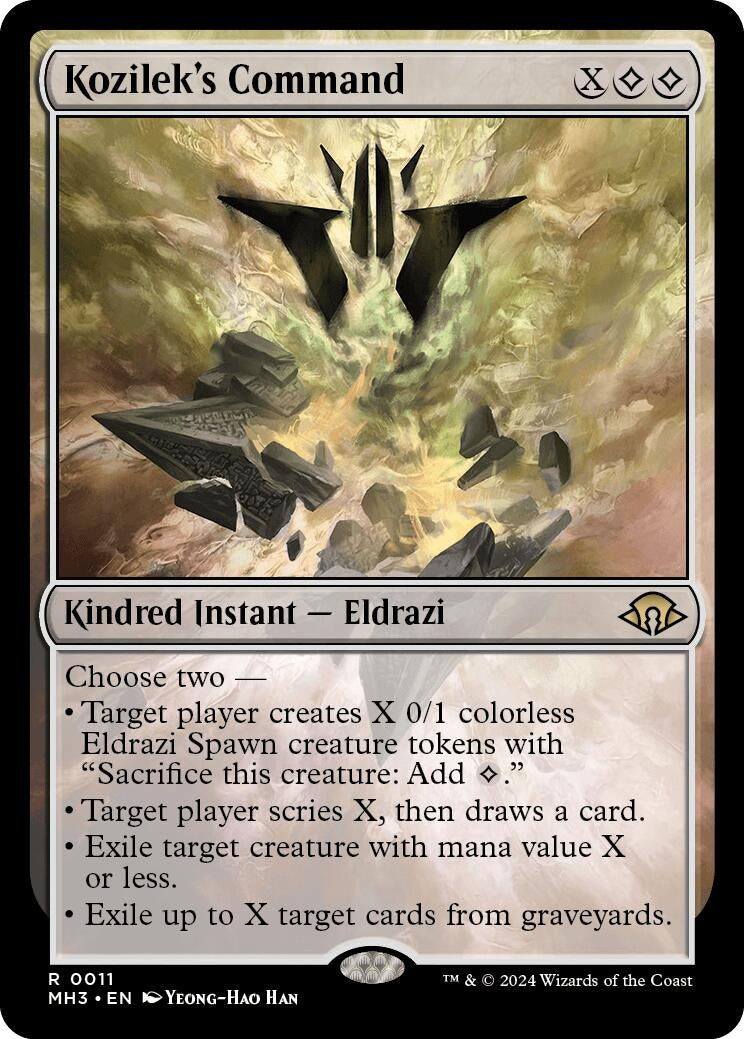Image for Kozilek's Command (11) (Modern Horizons 3) - Magic: The Gathering