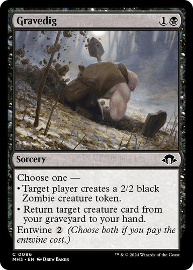 Image for Gravedig (96) (Modern Horizons 3) - Magic: The Gathering
