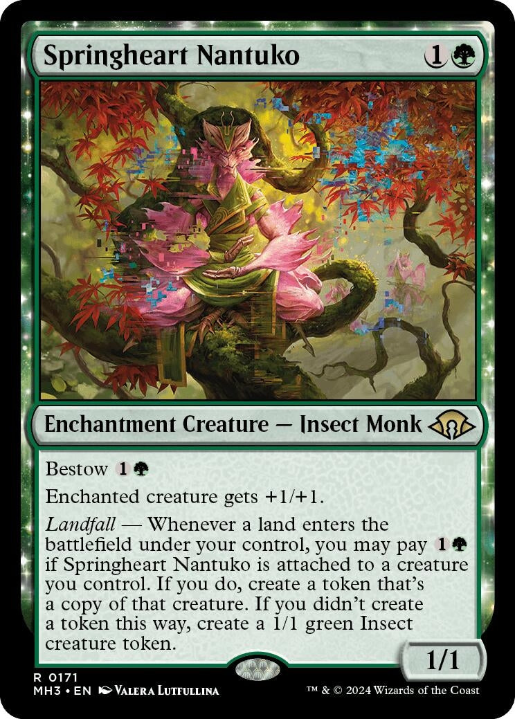 Image for Springheart Nantuko (171) (Modern Horizons 3) - Magic: The Gathering