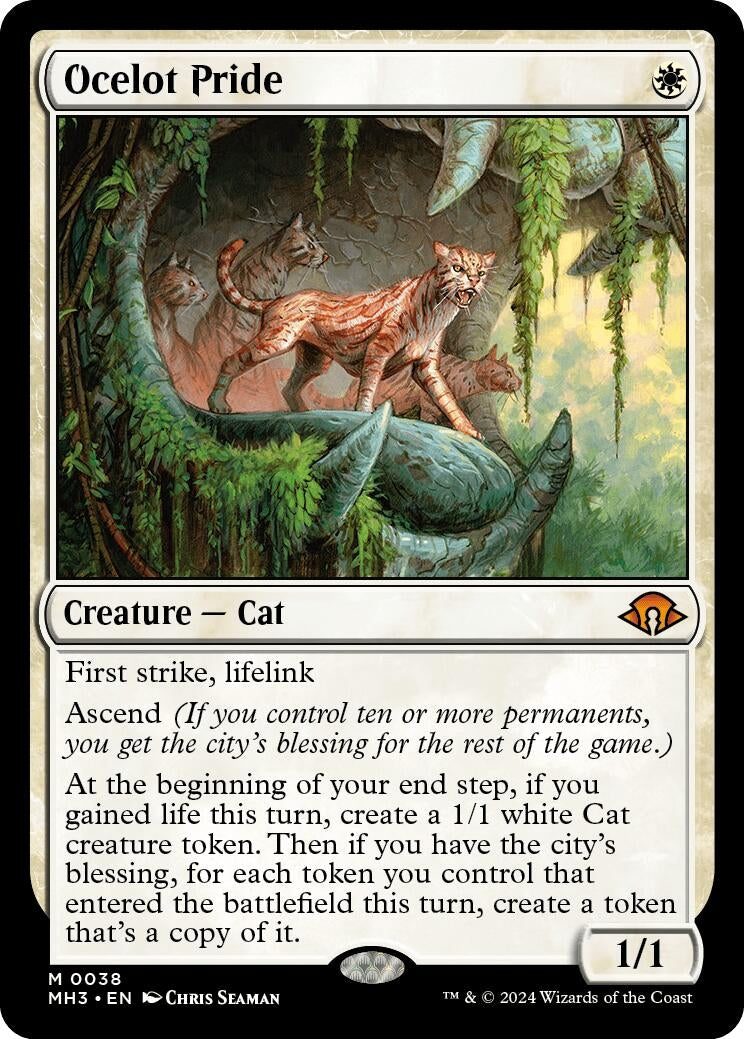 Image for Ocelot Pride (38) (Modern Horizons 3) - Magic: The Gathering