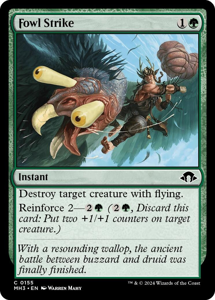 Image for Fowl Strike (155) (Modern Horizons 3) - Magic: The Gathering