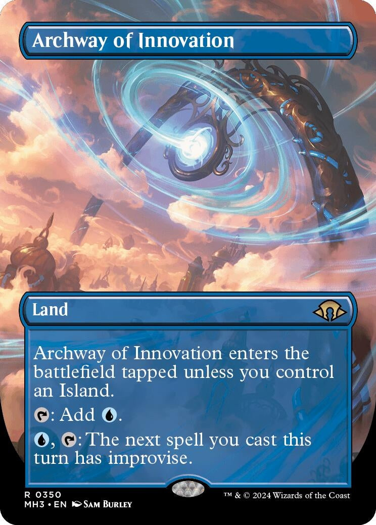 Image for Archway of Innovation (Borderless) (350) (Modern Horizons 3) - Magic: The Gathering