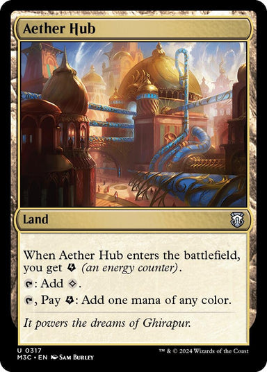 Image for Aether Hub (317) (Modern Horizons 3) - Magic: The Gathering