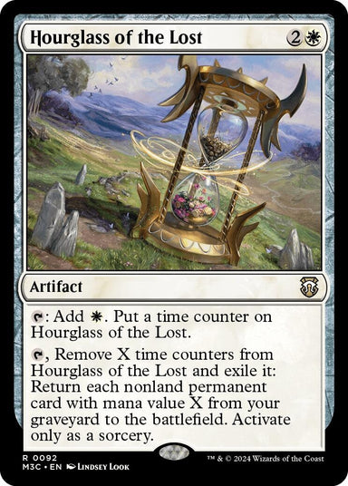 Image for Hourglass of the Lost (92) (Modern Horizons 3) - Magic: The Gathering