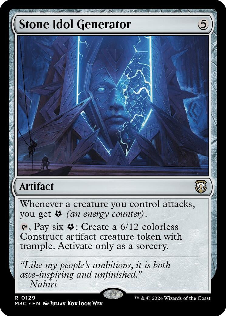 Image for Stone Idol Generator (129) (Modern Horizons 3) - Magic: The Gathering