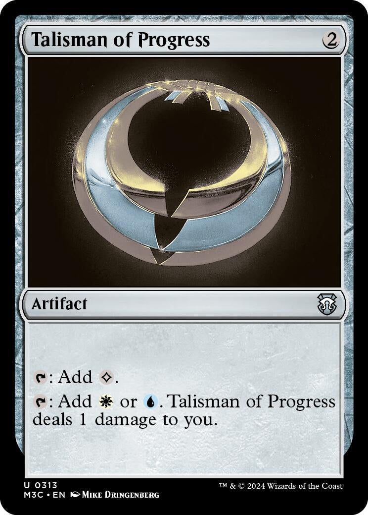 Image for Talisman of Progress (313) (Modern Horizons 3) - Magic: The Gathering