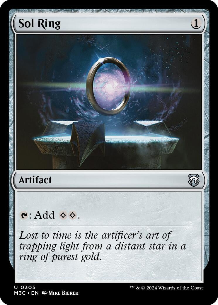 Image for Sol Ring (305) (Modern Horizons 3) - Magic: The Gathering
