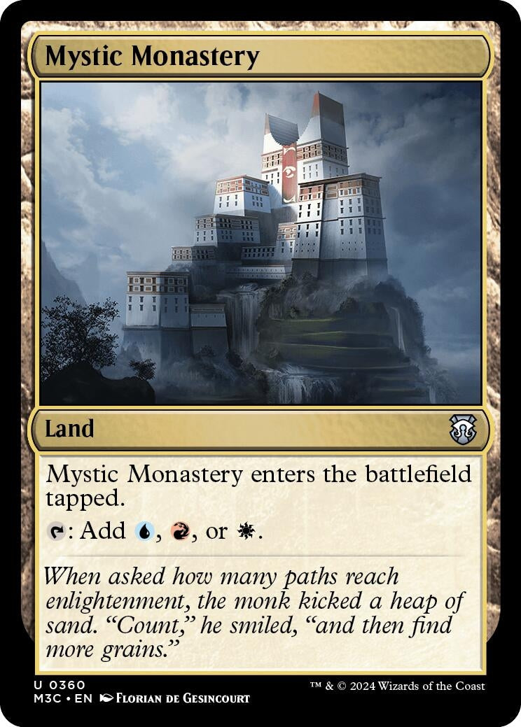 Image for Mystic Monastery (360) (Modern Horizons 3) - Magic: The Gathering