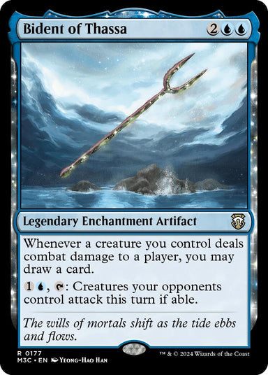 Image for Bident of Thassa (177) (Modern Horizons 3) - Magic: The Gathering