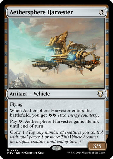Image for Aethersphere Harvester (280) (Modern Horizons 3) - Magic: The Gathering
