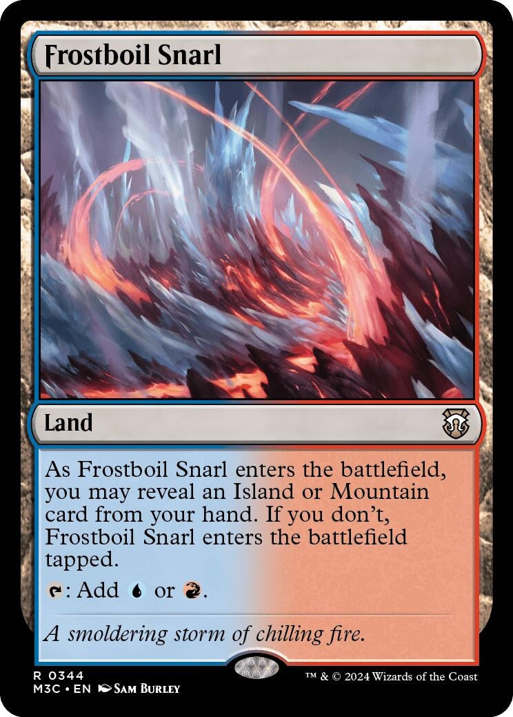 Image for Frostboil Snarl (344) (Modern Horizons 3) - Magic: The Gathering