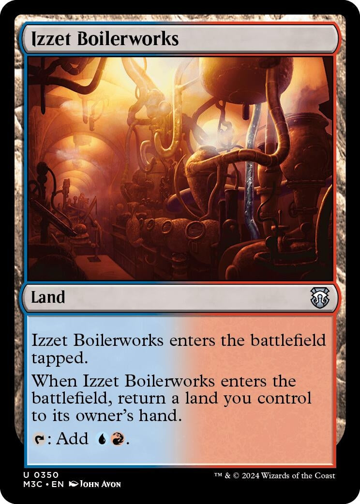Image for Izzet Boilerworks (350) (Modern Horizons 3) - Magic: The Gathering