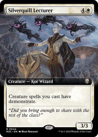 Image for Silverquill Lecturer (Extended Art) (44) (Modern Horizons 3) - Magic: The Gathering