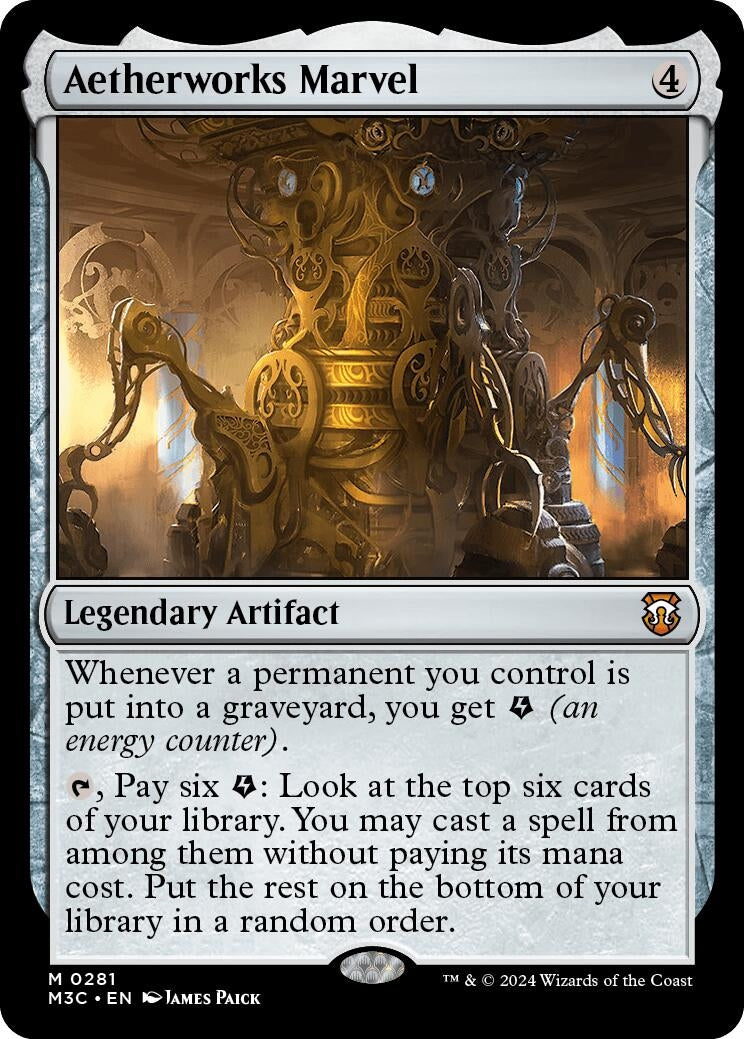 Image for Aetherworks Marvel (Ripple Foil) (281) - Magic: The Gathering