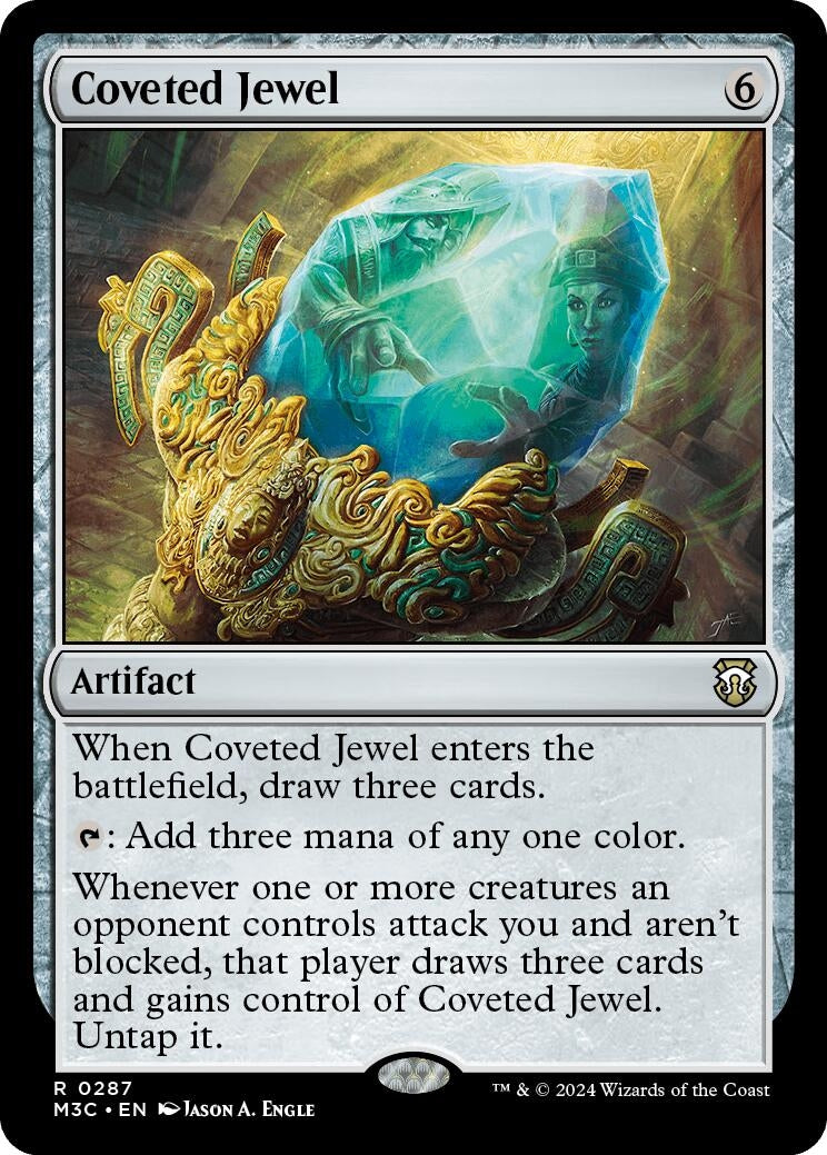 Image for Coveted Jewel (Ripple Foil) (287) - Magic: The Gathering