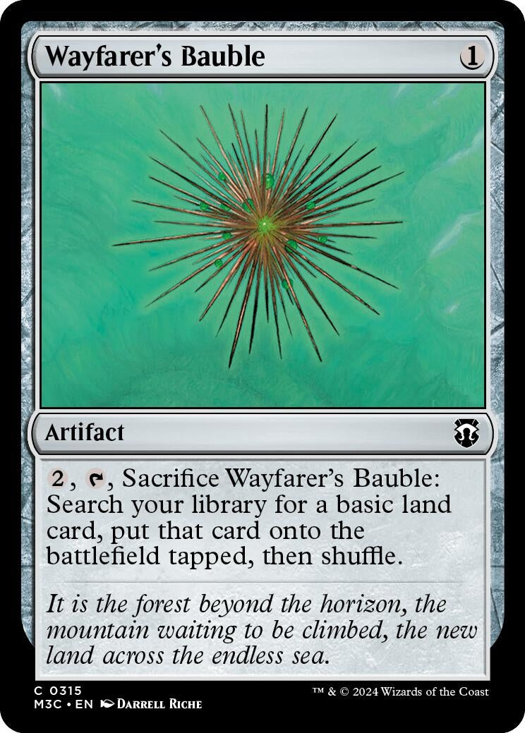 Image for Wayfarer's Bauble (Ripple Foil) (315) - Magic: The Gathering