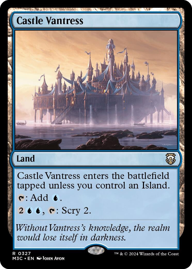 Image for Castle Vantress (Ripple Foil) (327) - Magic: The Gathering