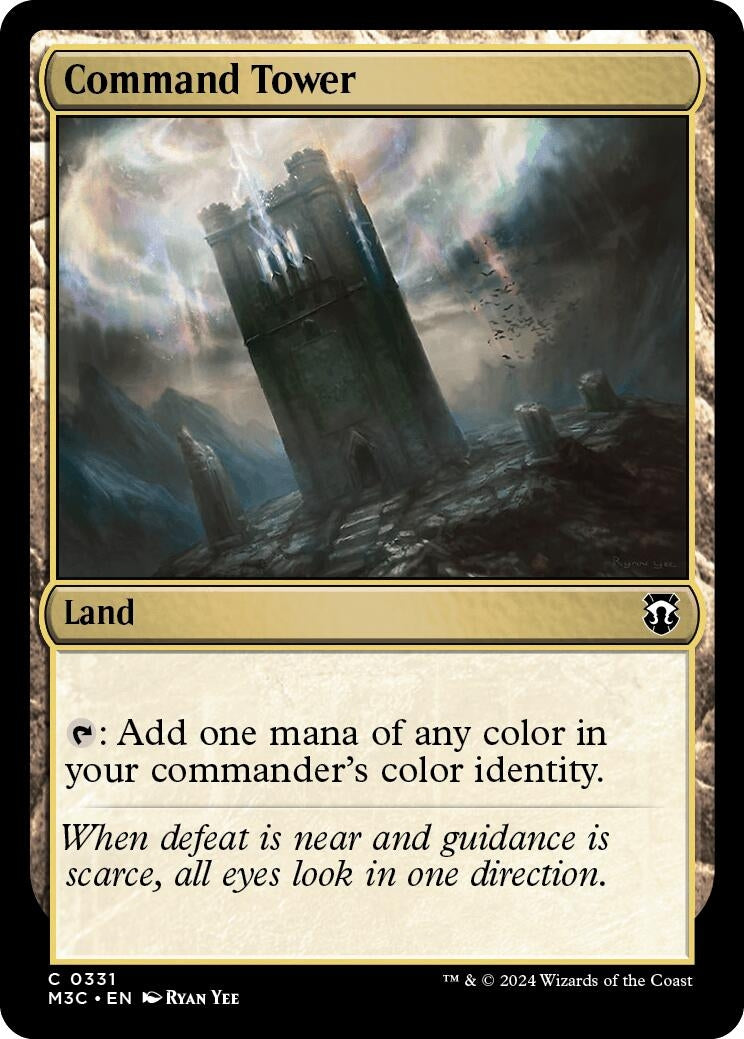 Image for Command Tower (Ripple Foil) (331) - Magic: The Gathering