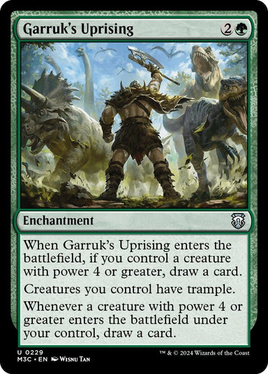 Image for Garruk's Uprising (229) - Magic: The Gathering