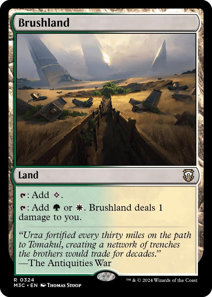 Image for Brushland (324) - Magic: The Gathering