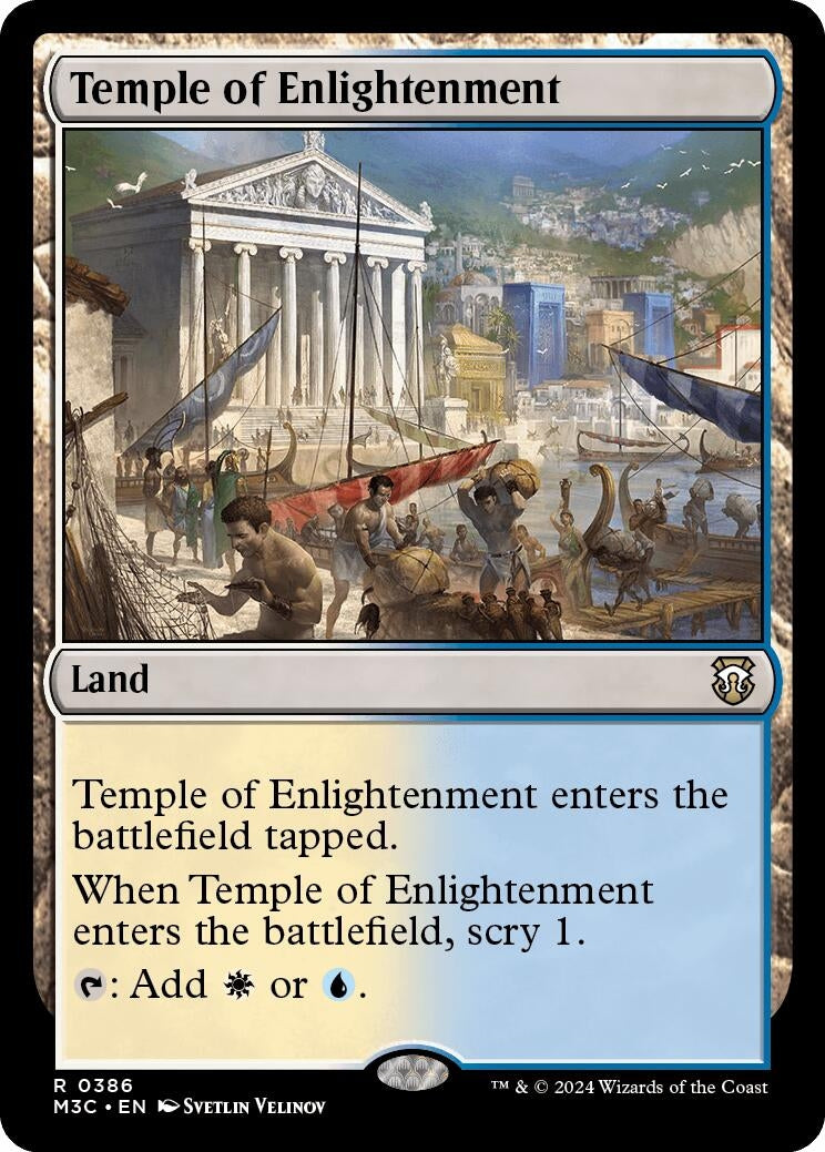 Image for Temple of Enlightenment (Ripple Foil) (386) - Magic: The Gathering