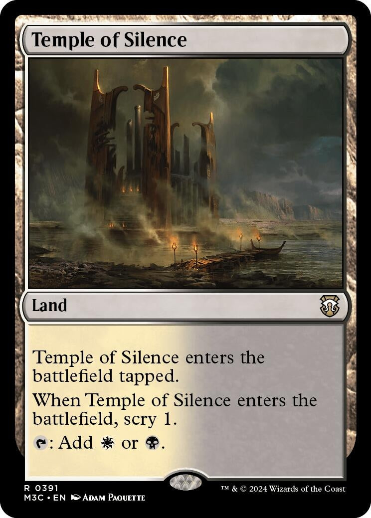 Image for Temple of Silence (391) - Magic: The Gathering