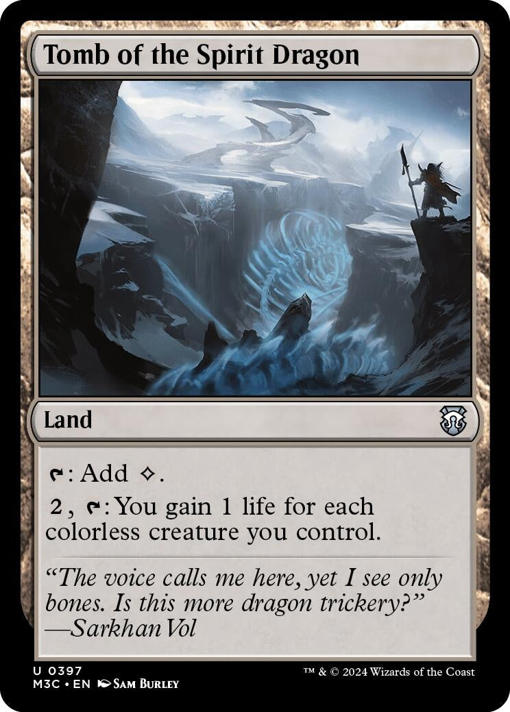 Image for Tomb of the Spirit Dragon (397) - Magic: The Gathering
