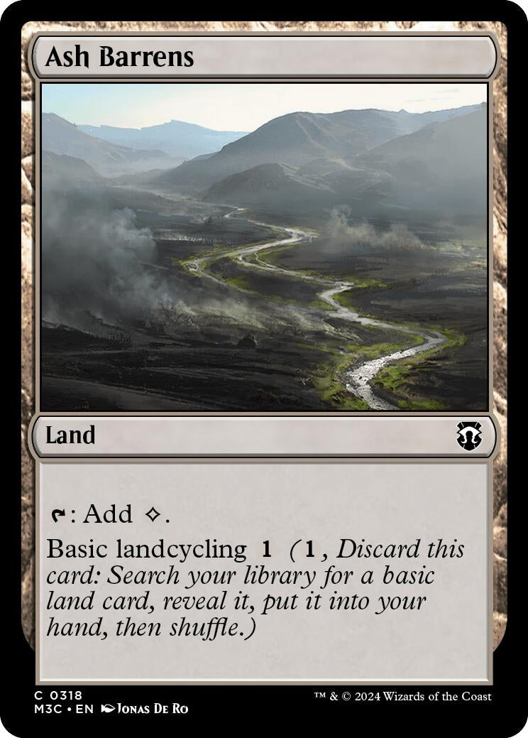 Image for Ash Barrens (318) - Magic: The Gathering