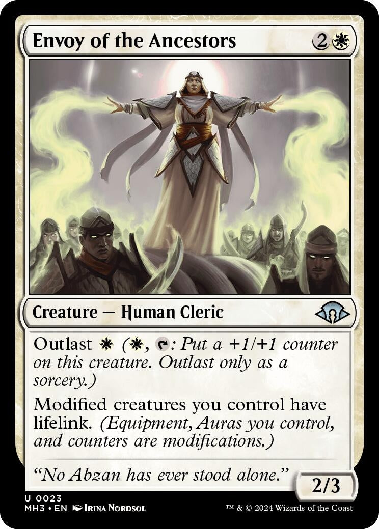 Image for Envoy of the Ancestors (23) (Modern Horizons 3) - Magic: The Gathering