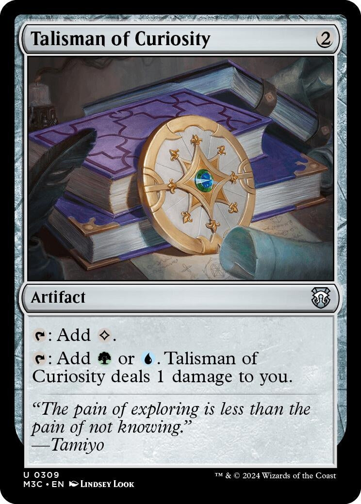 Image for Talisman of Curiosity (309) - Magic: The Gathering