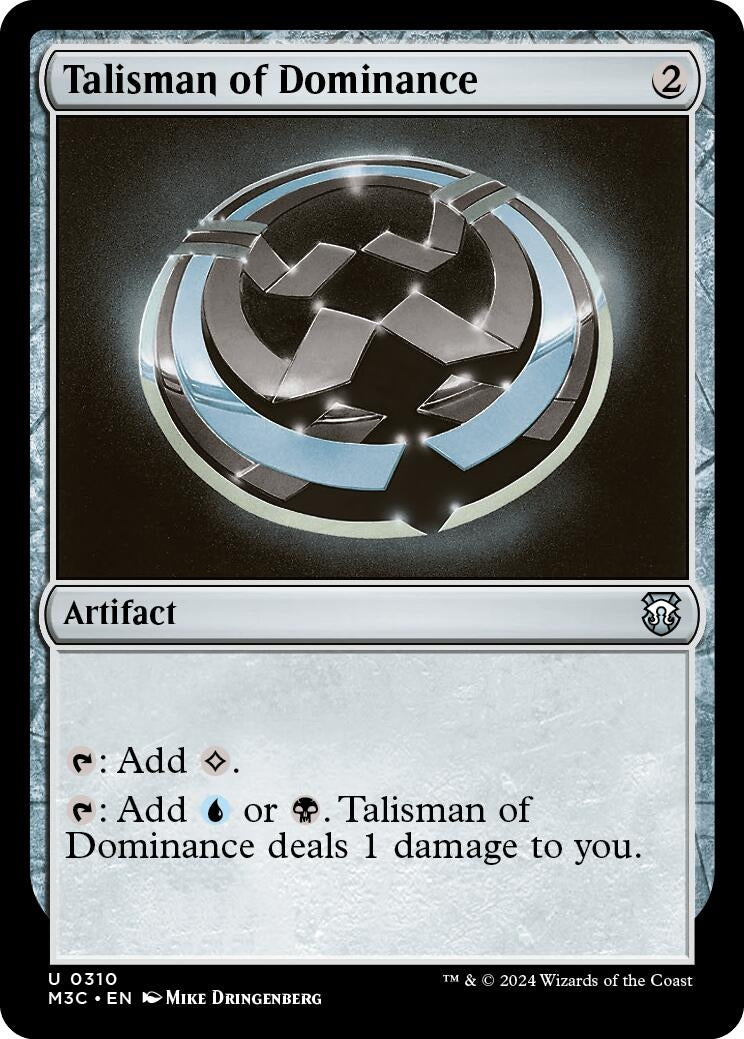 Image for Talisman of Dominance (310) - Magic: The Gathering