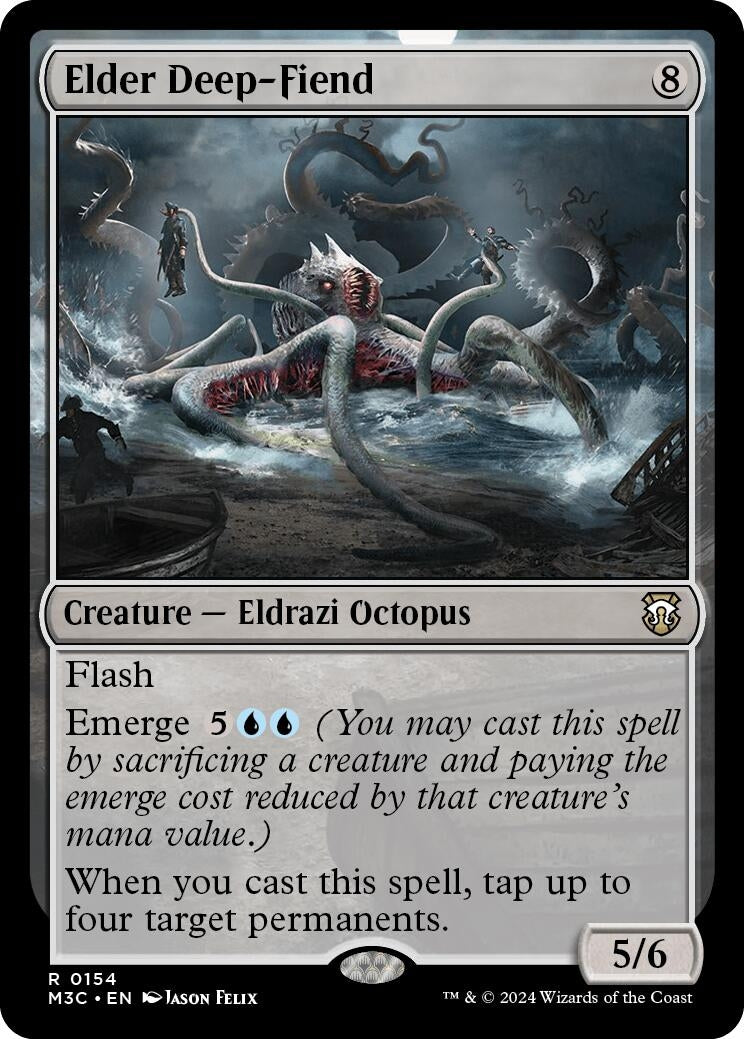 Image for Elder Deep-Fiend (154) - Magic: The Gathering
