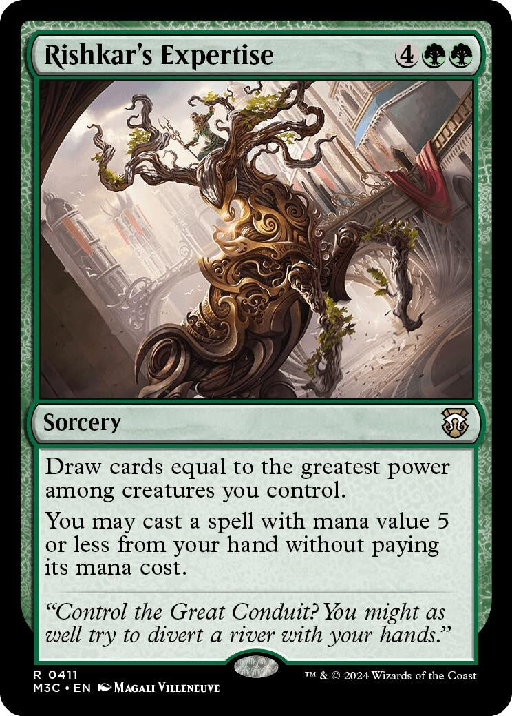 Image for Rishkar's Expertise (411) - Magic: The Gathering