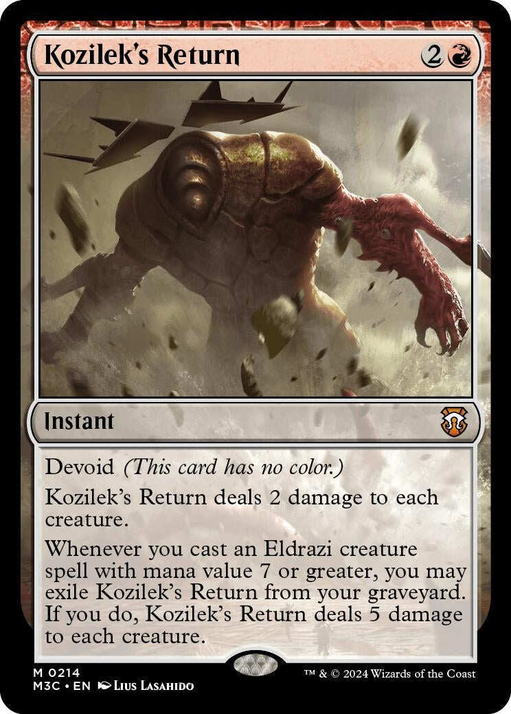 Image for Kozilek's Return (214) - Magic: The Gathering