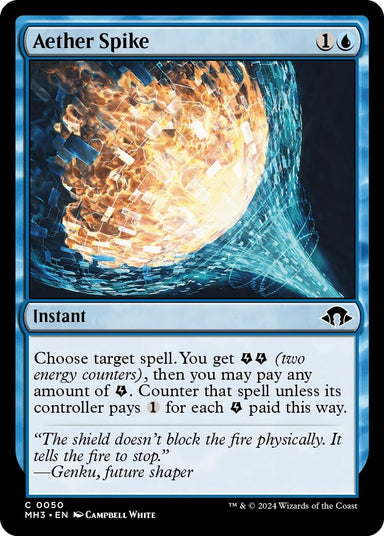 Image for Aether Spike (50) (Modern Horizons 3) - Magic: The Gathering